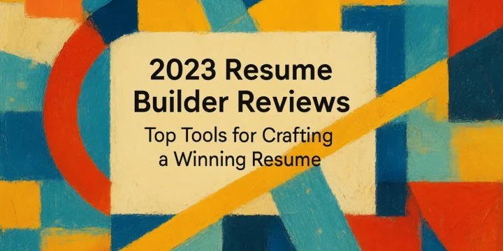 “2023 Resume Builder Reviews: Top Tools for Crafting a Winning Resume”