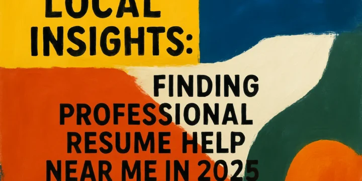 “Local Insights: Finding Professional Resume Help Near Me in 2025”